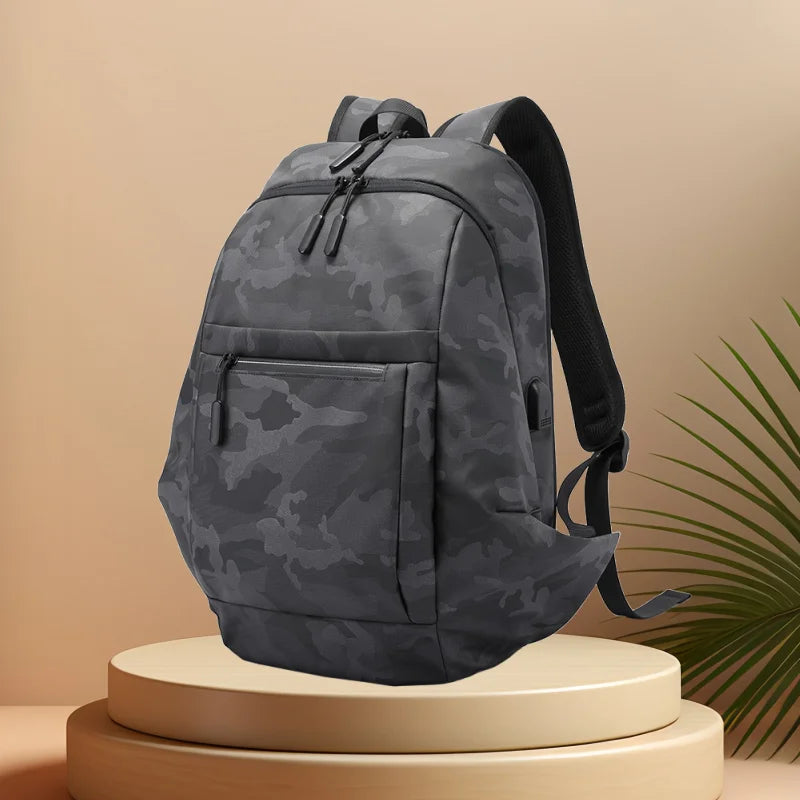 CFUN YA Fashion Men's Bakcpack Oxford Waterproof Male Shoulder Bag USB 15.6 Laptop Backbag Unisex Travel Knapsack Mochila 2024