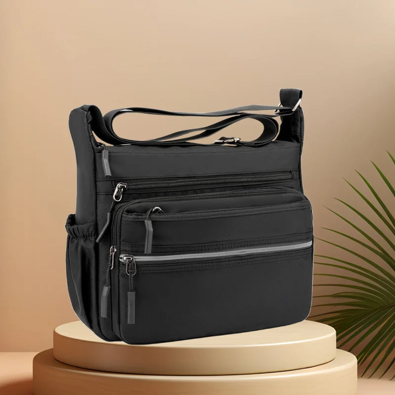 CFUN YA Fashion Men's Shoulder Bag Nylon Waterproof Male Handbag Business Messenger Crossbody Bag Totes Pack Phone Purse 2024