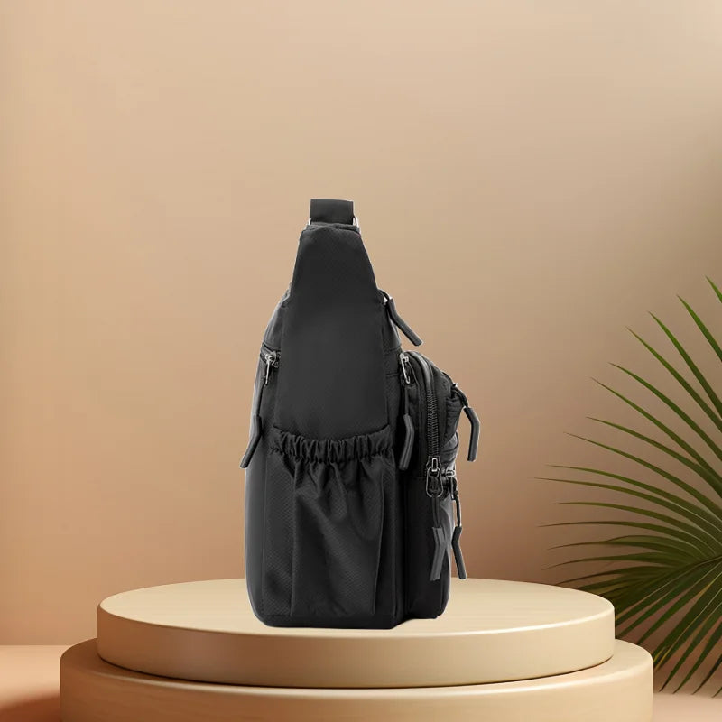 CFUN YA Fashion Men's Shoulder Bag Nylon Waterproof Male Handbag Business Messenger Crossbody Bag Totes Pack Phone Purse 2024
