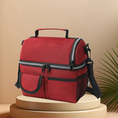 CFUN YA Fashion Multifunction Portable Lunch Bag Men Women Insulation Keep Warm Shouldeer Cross Bag Picnic Dinner Handbag New