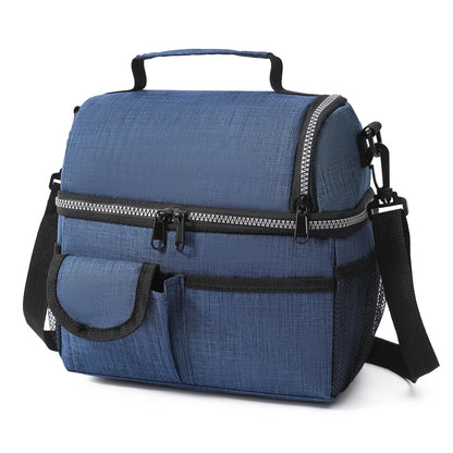 CFUN YA Fashion Multifunction Portable Lunch Bag Men Women Insulation Keep Warm Shouldeer Cross Bag Picnic Dinner Handbag New