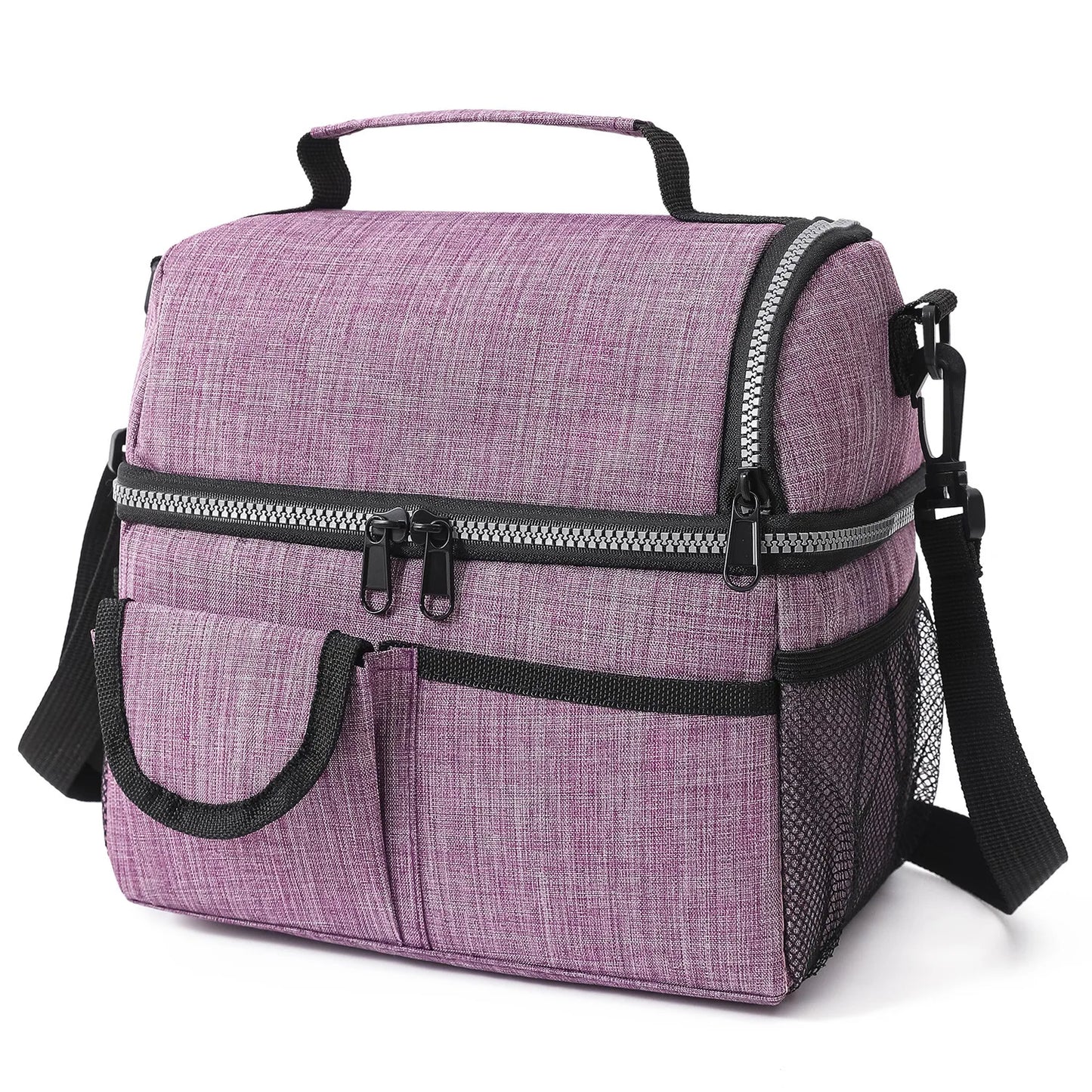 CFUN YA Fashion Multifunction Portable Lunch Bag Men Women Insulation Keep Warm Shouldeer Cross Bag Picnic Dinner Handbag New