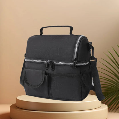 CFUN YA Fashion Multifunction Portable Lunch Bag Men Women Insulation Keep Warm Shouldeer Cross Bag Picnic Dinner Handbag New