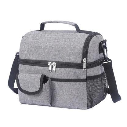 CFUN YA Fashion Multifunction Portable Lunch Bag Men Women Insulation Keep Warm Shouldeer Cross Bag Picnic Dinner Handbag New