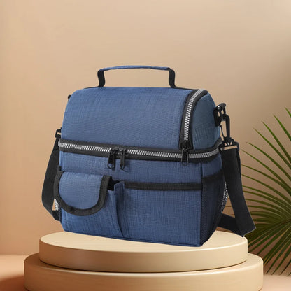 CFUN YA Fashion Multifunction Portable Lunch Bag Men Women Insulation Keep Warm Shouldeer Cross Bag Picnic Dinner Handbag New