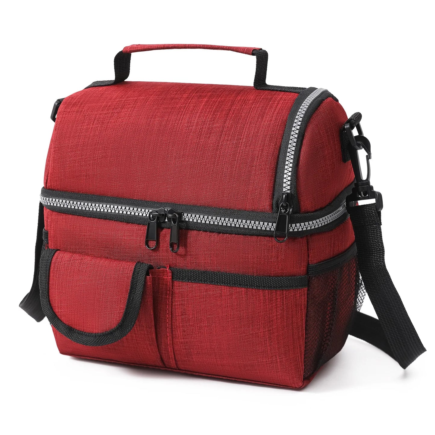 CFUN YA Fashion Multifunction Portable Lunch Bag Men Women Insulation Keep Warm Shouldeer Cross Bag Picnic Dinner Handbag New