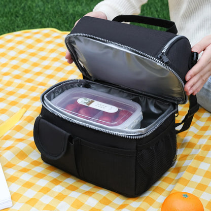 CFUN YA Fashion Multifunction Portable Lunch Bag Men Women Insulation Keep Warm Shouldeer Cross Bag Picnic Dinner Handbag New