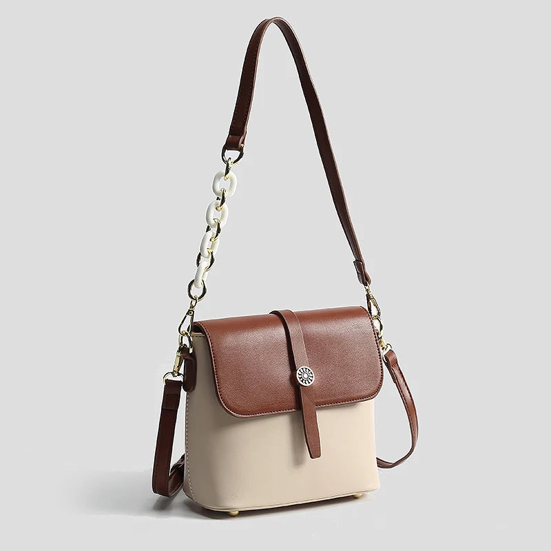CFUN YA Fashion New 2024 Trend Women Small Bag PU Leather Square Handbag Female Shoulder Top Handle Bag Purse Bolsos Aesthetic