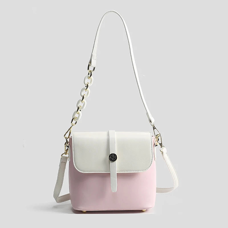 CFUN YA Fashion New 2024 Trend Women Small Bag PU Leather Square Handbag Female Shoulder Top Handle Bag Purse Bolsos Aesthetic
