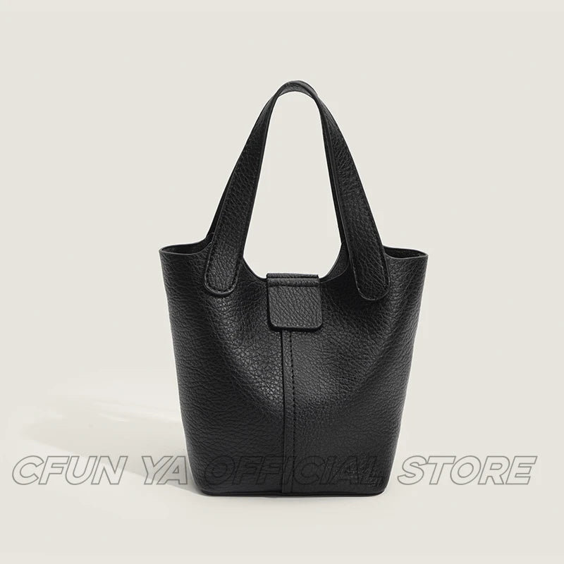 CFUN YA Fashion New Leather Small Bag For Women Soft Pu Female Shoulder Crossbody Bucket Bags Mummy Handbag Bolsas Femininas