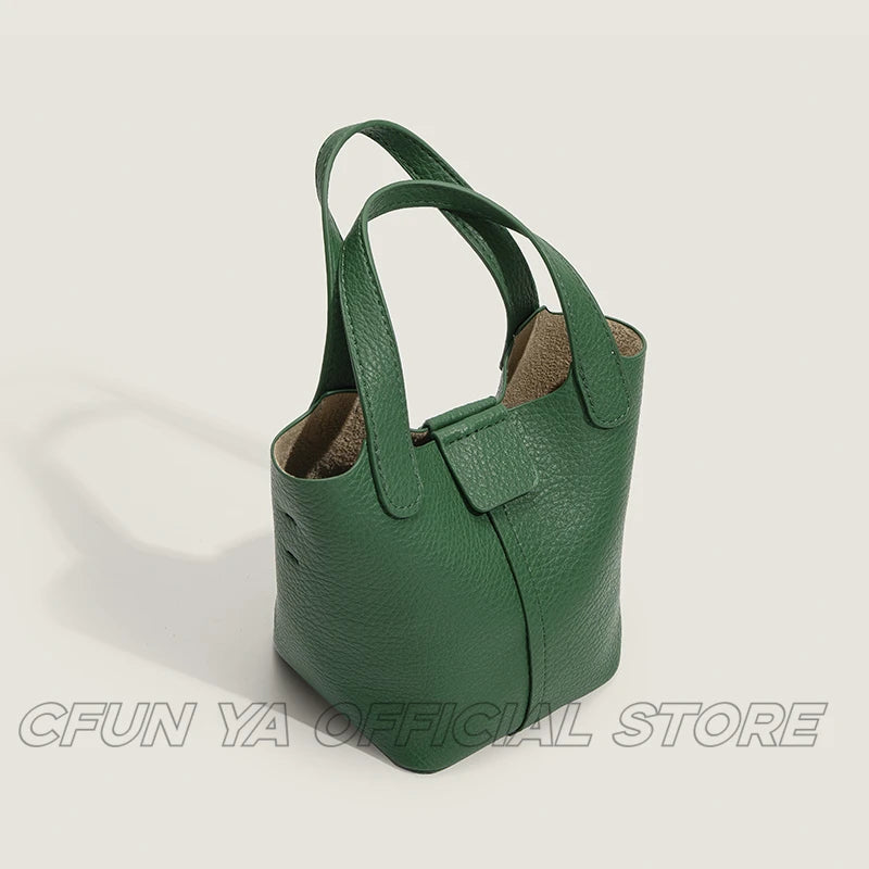 CFUN YA Fashion New Leather Small Bag For Women Soft Pu Female Shoulder Crossbody Bucket Bags Mummy Handbag Bolsas Femininas