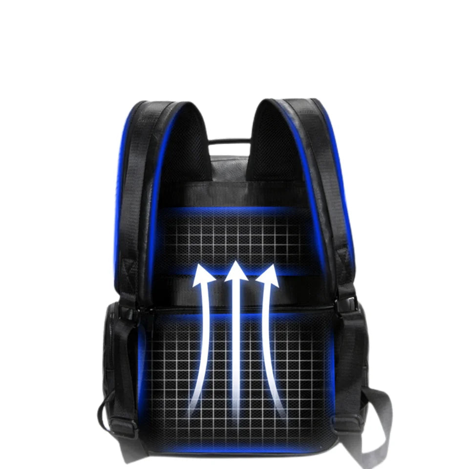 CFUN YA Fashion New Men Leather Backpack Large 15.6 Inch Laptop Bag Pack Male Anti-Theft Back Pack College Boys Schoolbag 2023