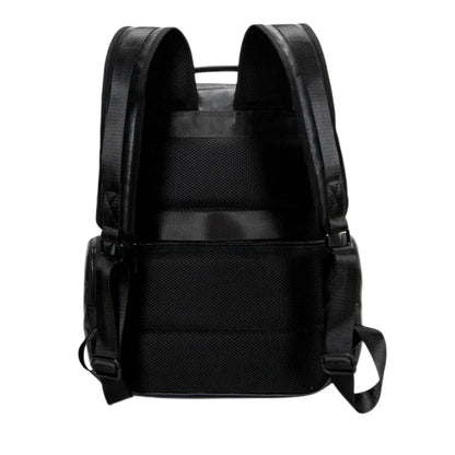 CFUN YA Fashion New Men Leather Backpack Large 15.6 Inch Laptop Bag Pack Male Anti-Theft Back Pack College Boys Schoolbag 2023