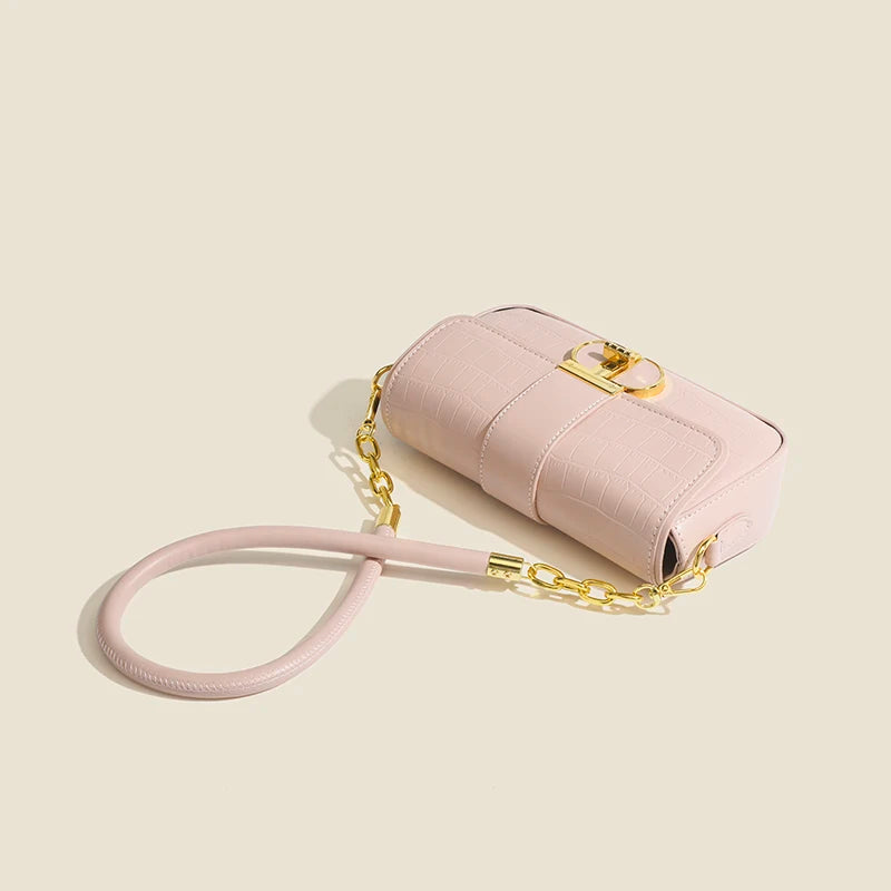 CFUN YA Fashion New Small Square Bag High Quality Female One Shoulder Chain Handbag Teen Girls Underarm Bag Phone Purse Bags