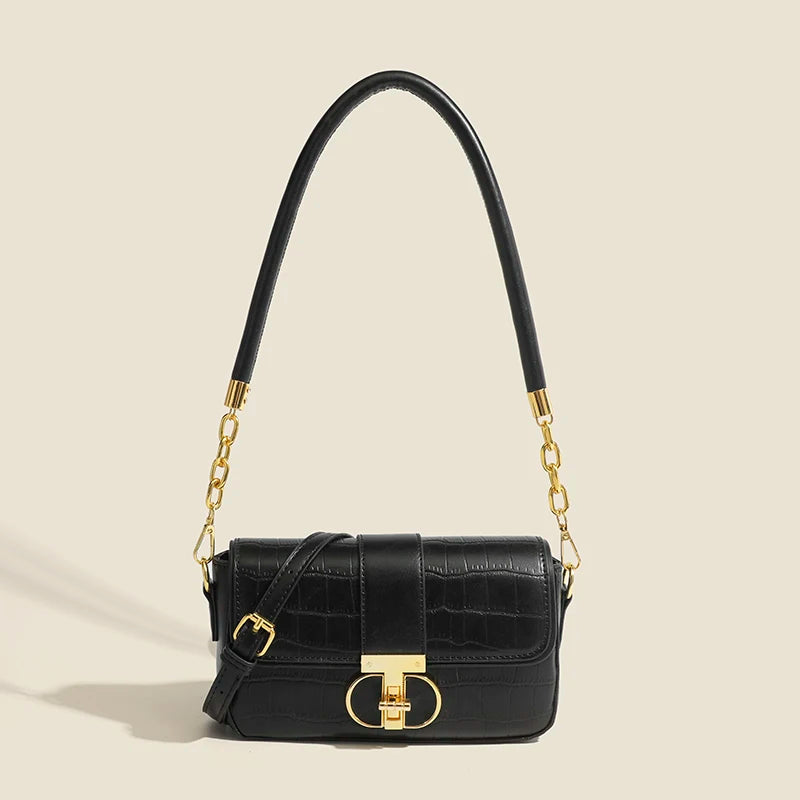 CFUN YA Fashion New Small Square Bag High Quality Female One Shoulder Chain Handbag Teen Girls Underarm Bag Phone Purse Bags