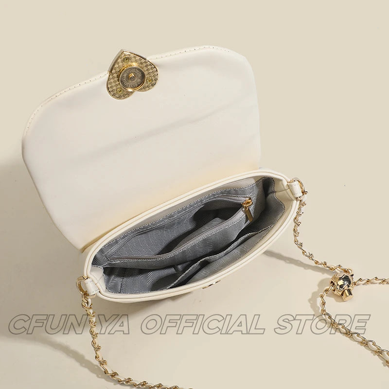 CFUN YA Fashion New Women Shoulder Bag Soft  PU Leather Teen Girls Crossbody Handbag Phone Key Messenger Satches Bolso Mujer