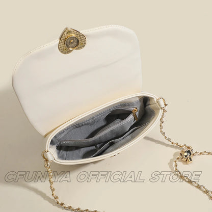 CFUN YA Fashion New Women Shoulder Bag Soft  PU Leather Teen Girls Crossbody Handbag Phone Key Messenger Satches Bolso Mujer