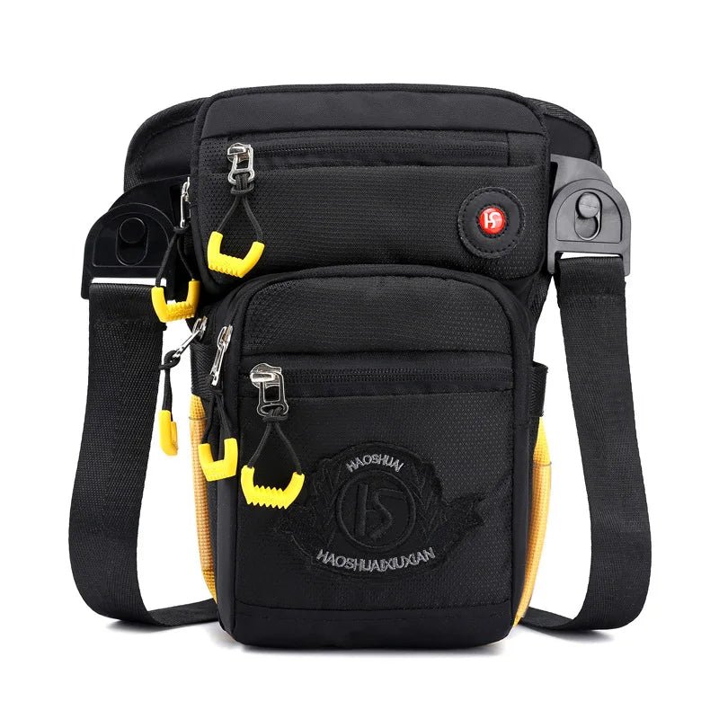 CFUN YA Fashion Outdoor Tactial Leg Bag For Men Nylon Climbing Hiking Women Sling Chest Bag Unisex Crossbody Bag Waist Bag Back