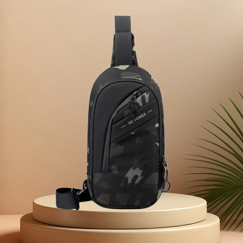 CFUN YA Fashion Outdoor Tactial Sling Chest Bag Nylon Multifunction Men's Shoulder Cross Bag Travel Bagpack Bolso De Pecho 2024