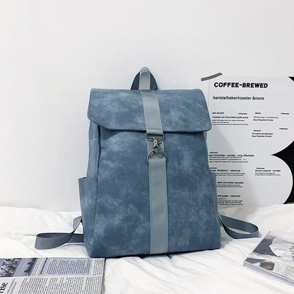 CFUN YA Fashion PU Women Backpack Soft Leather Female Bag Large Capacity Teen Girl Schoolbag Student Travel Bagpack Lady Handbag