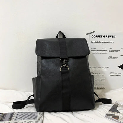 CFUN YA Fashion PU Women Backpack Soft Leather Female Bag Large Capacity Teen Girl Schoolbag Student Travel Bagpack Lady Handbag