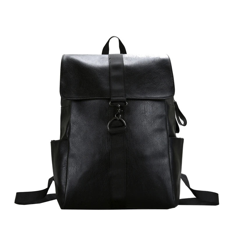 CFUN YA Fashion PU Women Backpack Soft Leather Female Bag Large Capacity Teen Girl Schoolbag Student Travel Bagpack Lady Handbag