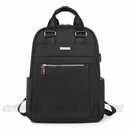 CFUN YA Fashion Quality Women Bag Backpack 15.6 Laptop Bagpack Travel Rucksack Girl Schoolbag Bolsa Feminina Mochilas Para Mujer