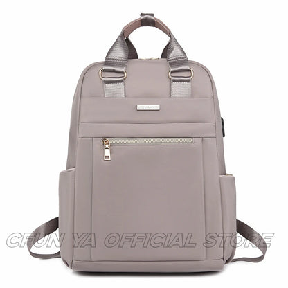 CFUN YA Fashion Quality Women Bag Backpack 15.6 Laptop Bagpack Travel Rucksack Girl Schoolbag Bolsa Feminina Mochilas Para Mujer