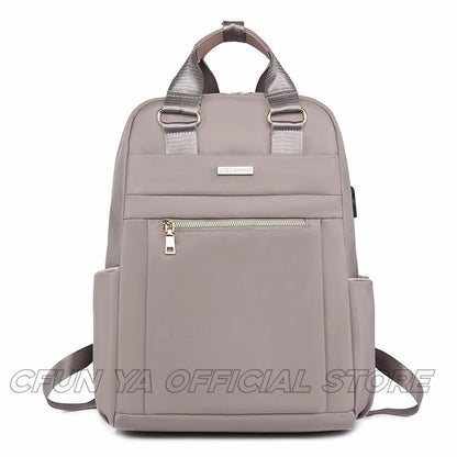CFUN YA Fashion Quality Women Bag Backpack 15.6 Laptop Bagpack Travel Rucksack Girl Schoolbag Bolsa Feminina Mochilas Para Mujer