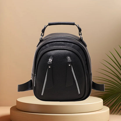 CFUN YA Fashion Small Backpack For Women Pu Leather Mini Travel Female Bagpack Girls Handbag Purse Mochilas Anti-Theft Backpacks