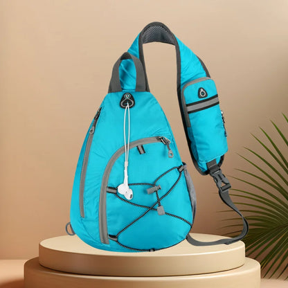 CFUN YA Fashion Sports Chest Bag For Men Women Large Capacity Waterproof Outdoor Hiking Climbing Sling Cross Bag Fanny Pack New