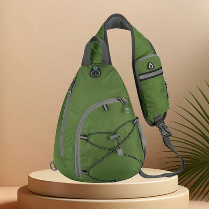 CFUN YA Fashion Sports Chest Bag For Men Women Large Capacity Waterproof Outdoor Hiking Climbing Sling Cross Bag Fanny Pack New