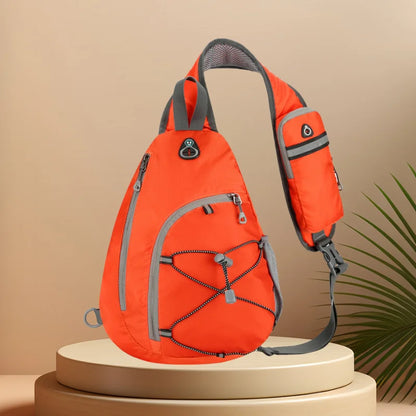 CFUN YA Fashion Sports Chest Bag For Men Women Large Capacity Waterproof Outdoor Hiking Climbing Sling Cross Bag Fanny Pack New