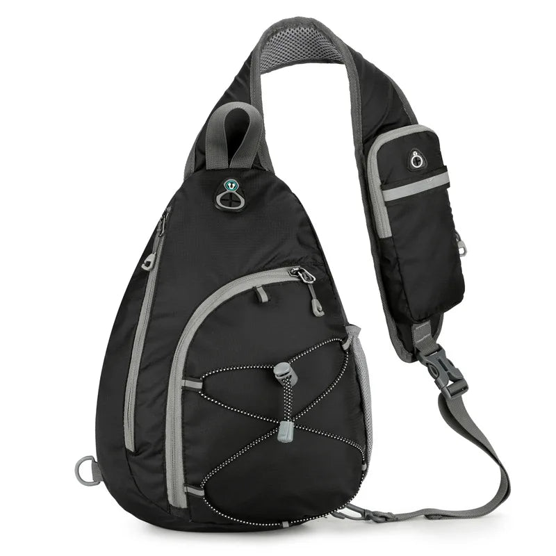 CFUN YA Fashion Sports Chest Bag For Men Women Large Capacity Waterproof Outdoor Hiking Climbing Sling Cross Bag Fanny Pack New