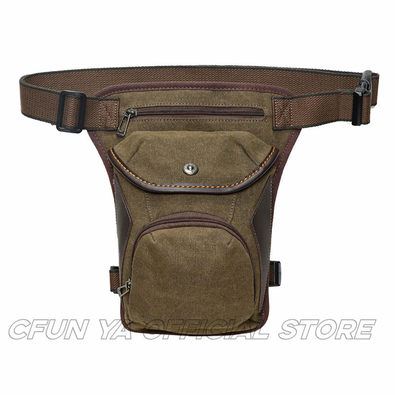 CFUN YA Fashion Tactial Waist Pack Outdoor Belt Bag Fanny Leg Bags Cross Packs Men Women Pochete Riñoneras Para Bolso Hombre