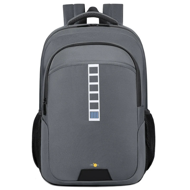 CFUN YA Fashion Tren Junior High School Backpack Large Computer Back Bag Waterproof Travel Outdoor Backpacks Men Women Teens Bag