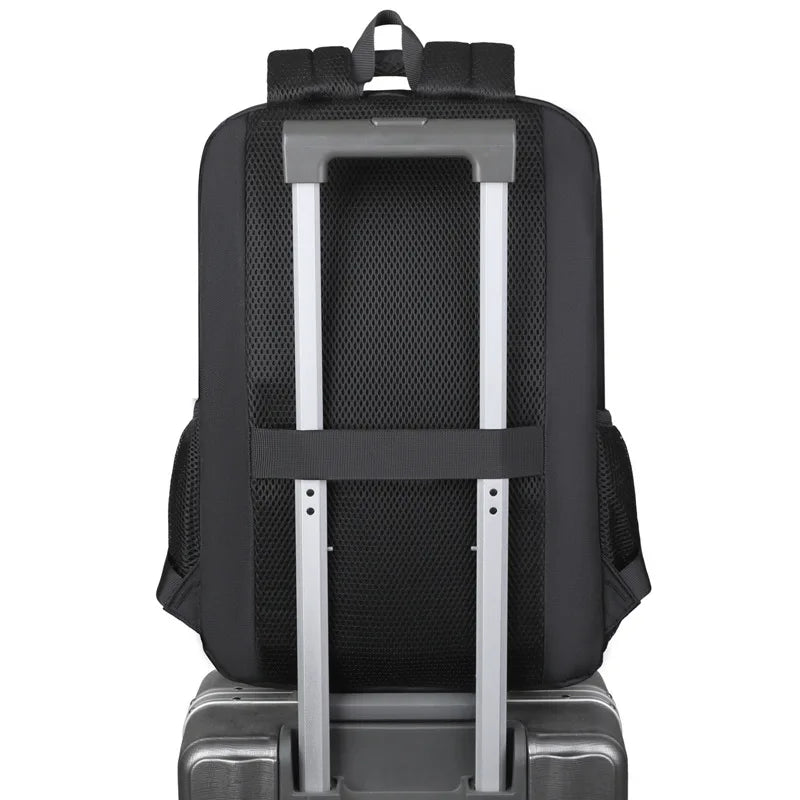 CFUN YA Fashion Tren Junior High School Backpack Large Computer Back Bag Waterproof Travel Outdoor Backpacks Men Women Teens Bag