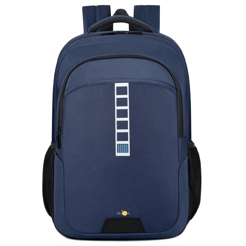 CFUN YA Fashion Tren Junior High School Backpack Large Computer Back Bag Waterproof Travel Outdoor Backpacks Men Women Teens Bag