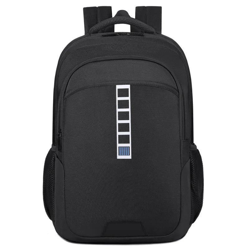 CFUN YA Fashion Tren Junior High School Backpack Large Computer Back Bag Waterproof Travel Outdoor Backpacks Men Women Teens Bag