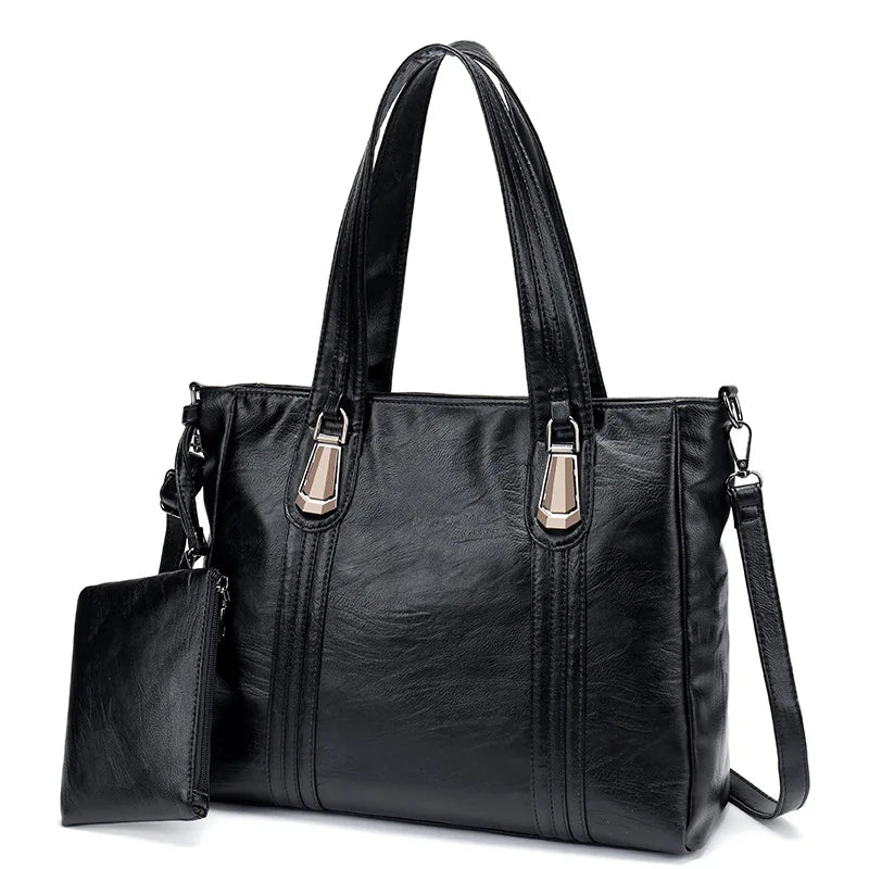 CFUN YA Fashion Trend 2023 Women Bag PU Leather Female Handbag Large Capacity Ladies Messenger Tote Bag Sac a Main Femme Bolsas