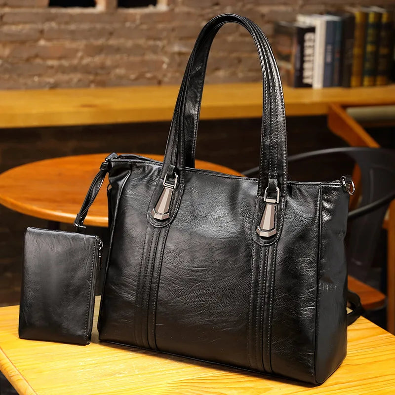 CFUN YA Fashion Trend 2023 Women Bag PU Leather Female Handbag Large Capacity Ladies Messenger Tote Bag Sac a Main Femme Bolsas