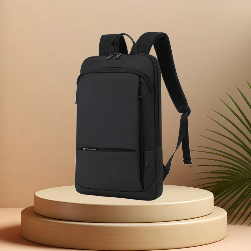 CFUN YA Fashion Trend Business Backpack Men 15.6 Computer Bag Thin Lighweight Travel Bagpack College Students Schoolbag Mochilas