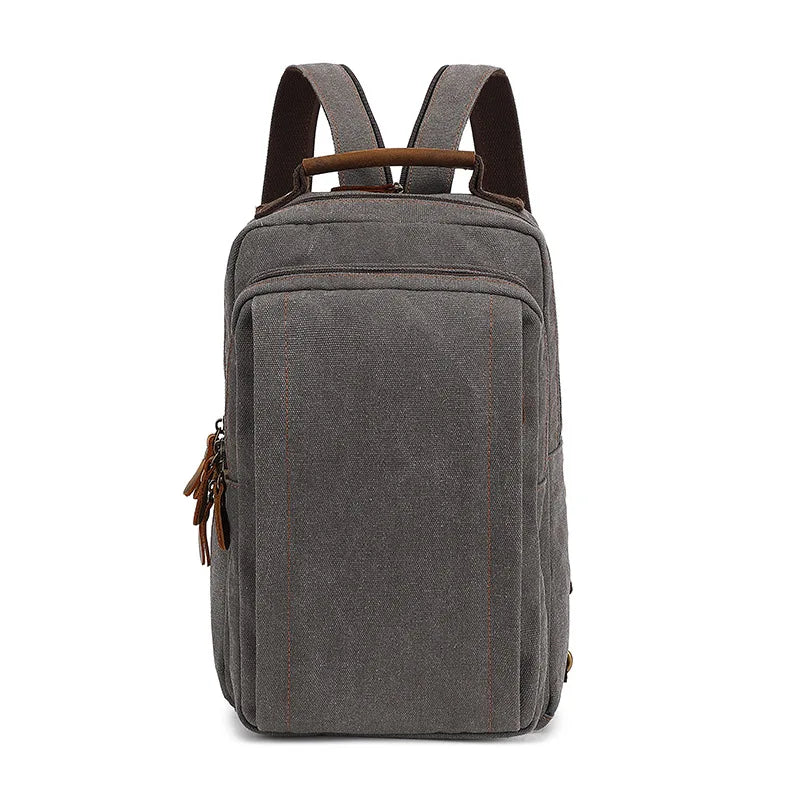 CFUN YA Fashion Trend Canvas Chest Bag For Men Outdoor Sports Climbing Backpack Hiking Shoulder Crossbody Bag Pack Mochilas 2024