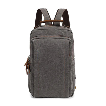 CFUN YA Fashion Trend Canvas Chest Bag For Men Outdoor Sports Climbing Backpack Hiking Shoulder Crossbody Bag Pack Mochilas 2024