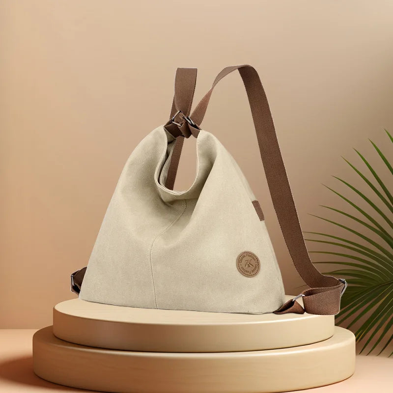 CFUN YA Fashion Trend Canvas Tote Bag For Women College Student Schoolbag Female Shoulder Handbag Travel Bagpack Mochilas 2024