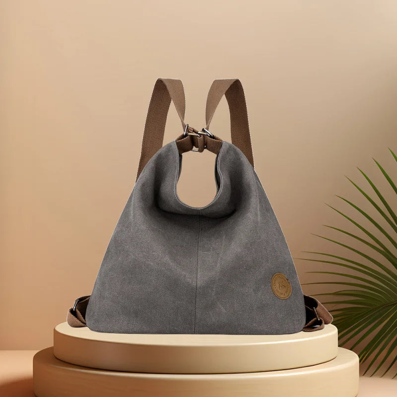 CFUN YA Fashion Trend Canvas Tote Bag For Women College Student Schoolbag Female Shoulder Handbag Travel Bagpack Mochilas 2024