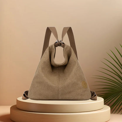 CFUN YA Fashion Trend Canvas Tote Bag For Women College Student Schoolbag Female Shoulder Handbag Travel Bagpack Mochilas 2024