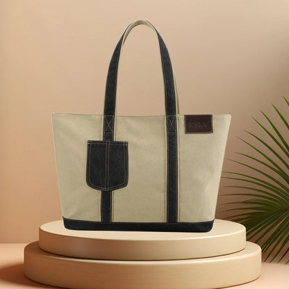 CFUN YA Fashion Trend Canvas Tote Bag For Women Large Capacity Female Shoulder Messenger Pack Travel Lady Handbag Shopping Bags