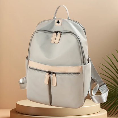 CFUN YA Fashion Trend College Students Schoolbag 14" Computer Bag Backpack With Earphone Port Travel Anti-Theft Backbag Women