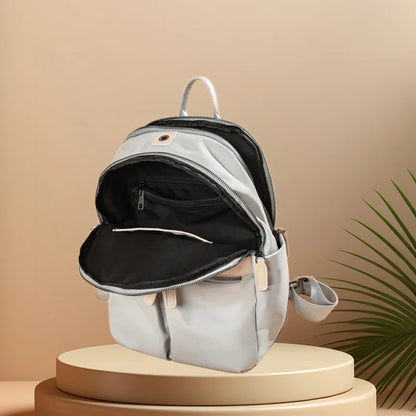 CFUN YA Fashion Trend College Students Schoolbag 14" Computer Bag Backpack With Earphone Port Travel Anti-Theft Backbag Women
